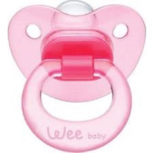 Wee Baby Akide Damaklı Emzik 0-6 Ay - Pembe
