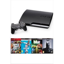 Sony Playstation 3 Slim 500 GB Oyun Konsolu - 35 Dijital Oyunlu - Yenilenmiş