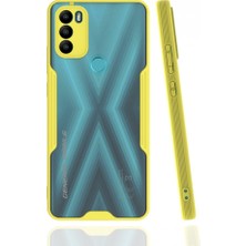 Kzy General Mobile GM21 Plus Kılıf Kamera Korumalı Colorful Kapak - Sarı