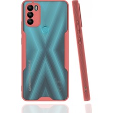 Kzy General Mobile GM21 Plus Kılıf Kamera Korumalı Colorful Kapak - Pembe