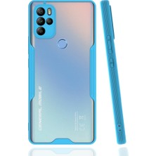 Kzy General Mobile GM21 Pro Kılıf Kamera Korumalı Colorful Kapak - Mavi