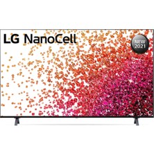 LG 55NANO756 55" 140 Ekran Uydu Alıcılı 4K Ultra HD Smart LED TV