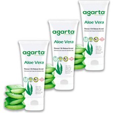 Agarta Doğal Aloe Vera Nemlendirici Cilt Kremi 75 ml x 3 Adet