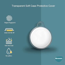 Microsonic Apple Airtag Kılıf, Transparent Clear Soft Şeffaf