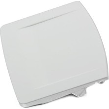 Parmis Aeg 7104H Çamaşır Makinesi Kapak Mandalı Tutamağı Beyaz KPM0048