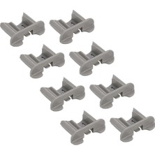 Parmis Grundig Bulaşık Makinesi Yeni Tip Ön Ray Kapağı Tutucu Stoper 8 Adet RK0001-8