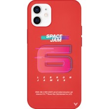 Deercase Apple iPhone 12 Mini Kırmızı Renkli Silikon King James Telefon Kılıfı