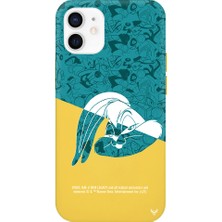 Deercase Apple iPhone 12 Mini Sarı Renkli Silikon Lola Jam Telefon Kılıfı