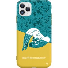 Deercase Apple iPhone 11 Pro Max Sarı Renkli Silikon Lola Jam Telefon Kılıfı
