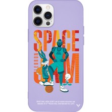 Deercase Apple iPhone 12 Pro Max Lila Renkli Silikon King Jam Telefon Kılıfı