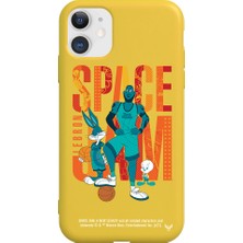 Deercase Apple iPhone 11 Sarı Renkli Silikon King Jam Telefon Kılıfı