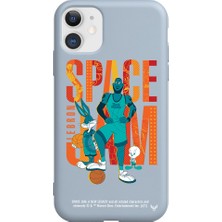 Deercase Apple iPhone 11 Mavi Renkli Silikon King Jam Telefon Kılıfı