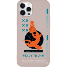 Deercase Apple iPhone 12 Pro Pembe Renkli Silikon Ready To Jam Telefon Kılıfı