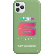 Deercase Apple iPhone 11 Pro Max Yeşil Renkli Silikon King James Telefon Kılıfı