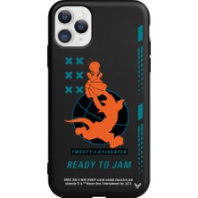 Deercase Apple iPhone 11 Pro Siyah Renkli Silikon Ready To Jam Telefon Kılıfı