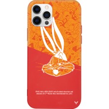 Deercase Apple iPhone 12 Pro Kırmızı Renkli Silikon Bugsy Telefon Kılıfı