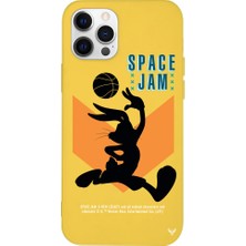Deercase Apple iPhone 12 Pro Max Sarı Renkli Silikon Space Jam A New Telefon Kılıfı