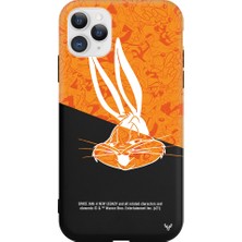 Deercase Apple iPhone 11 Pro Max Siyah Renkli Silikon Bugsy Telefon Kılıfı