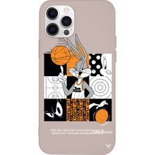 Deercase Apple iPhone 12 Pro Max Pembe Renkli Silikon Space Squad Telefon Kılıfı