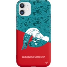 Deercase Apple iPhone 11 Kırmızı Renkli Silikon Lola Jam Telefon Kılıfı