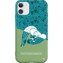 Deercase Apple iPhone 11 Yeşil Renkli Silikon Lola Jam Telefon Kılıfı