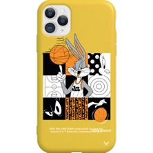 Deercase Apple iPhone 11 Pro Sarı Renkli Silikon Space Squad Telefon Kılıfı