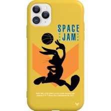 Deercase Apple iPhone 11 Pro Sarı Renkli Silikon Space Jam A New Telefon Kılıfı