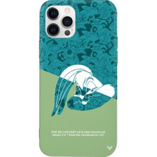 Deercase Apple iPhone 12 Pro Max Yeşil Renkli Silikon Lola Jam Telefon Kılıfı
