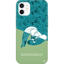 Deercase Apple iPhone 12 Mini Yeşil Renkli Silikon Lola Jam Telefon Kılıfı