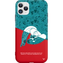 Deercase Apple iPhone 11 Pro Kırmızı Renkli Silikon Lola Jam Telefon Kılıfı