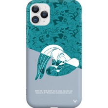 Deercase Apple iPhone 11 Pro Mavi Renkli Silikon Lola Jam Telefon Kılıfı