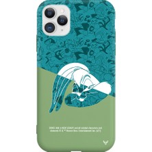 Deercase Apple iPhone 11 Pro Yeşil Renkli Silikon Lola Jam Telefon Kılıfı