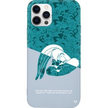Deercase Apple iPhone 12 Pro Mavi Renkli Silikon Lola Jam Telefon Kılıfı