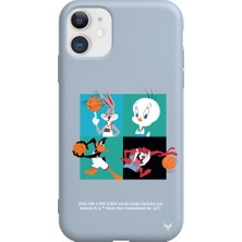 Deercase Apple iPhone 11 Mavi Renkli Silikon Space Team Telefon Kılıfı