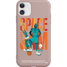 Deercase Apple iPhone 11 Pembe Renkli Silikon King Jam Telefon Kılıfı