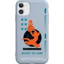 Deercase Apple iPhone 11 Mavi Renkli Silikon Ready To Jam Telefon Kılıfı