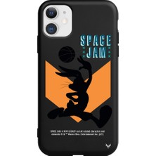 Deercase Apple iPhone 11 Siyah Renkli Silikon Space Jam A New Telefon Kılıfı