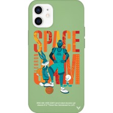 Deercase Apple iPhone 12 Yeşil Renkli Silikon King Jam Telefon Kılıfı