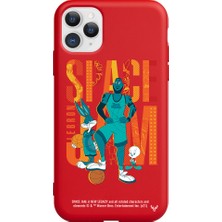 Deercase Apple iPhone 11 Pro Max Kırmızı Renkli Silikon King Jam Telefon Kılıfı