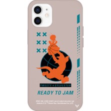Deercase Apple iPhone 12 Mini Pembe Renkli Silikon Ready To Jam Telefon Kılıfı