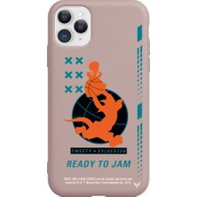 Deercase Apple iPhone 11 Pro Pembe Renkli Silikon Ready To Jam Telefon Kılıfı