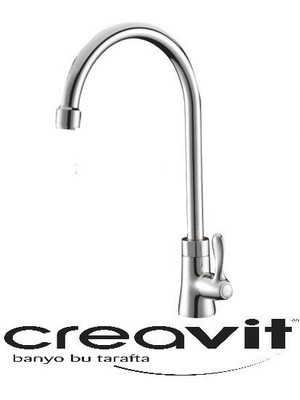 Creavit MF7001 Tek Su Girişli Mutfak Eviye Bataryası Armatürü **süper**