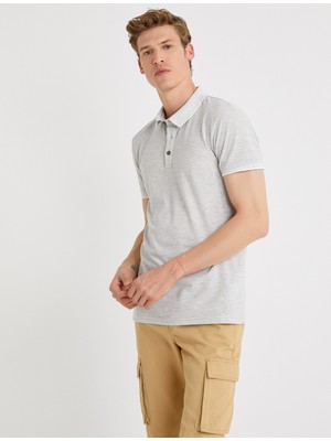 Koton Erkek Polo Yaka Tişört Kısa Kollu Pamuklu