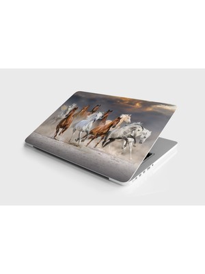 Sticker Art Laptop Sticker Notebook Pc Kaplama Etiketi Atlar