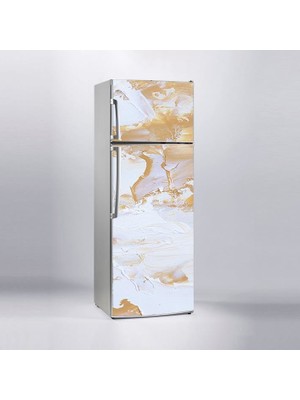 Sticker Art Buzdolabı Sticker Kaplama Dolap Kaplama Etiketi Boyama