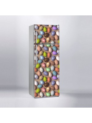 Sticker Art Buzdolabı Sticker Kaplama Dolap Kaplama Etiketi Yumurtalar