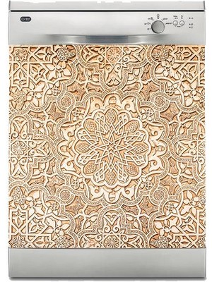 Sticker Art Bulaşık Makinesi Sticker Kaplama Beyaz Eşya Kaplama Granada