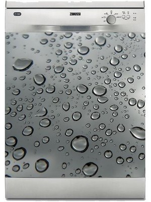 Sticker Art Bulaşık Makinesi Sticker Kaplama Beyaz Eşya Kaplama Su Damlaları