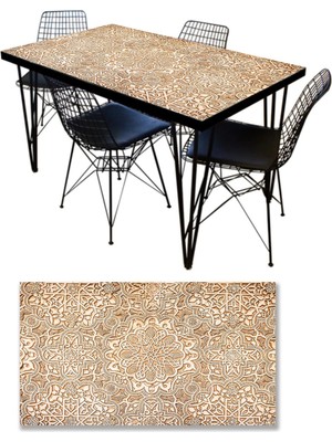 Sticker Art Masa Kaplama Folyosu Mobilya Masa Kaplama Folyoları Osmanlı Oyma