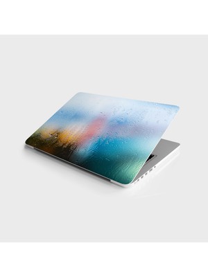 Sticker Art Laptop Sticker Notebook Pc Kaplama Etiketi Yağmur Damlası